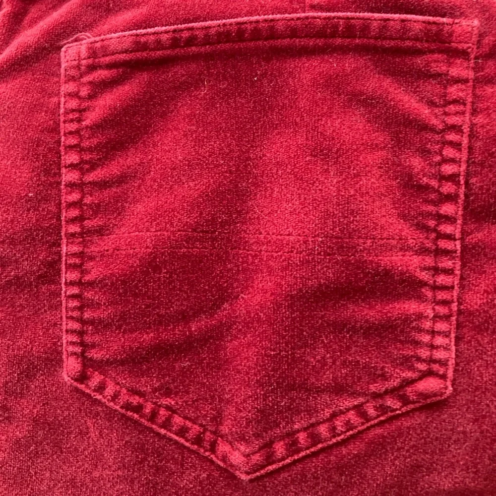 Vintage Red Velvet Vintage Sigrid Olsen Sport 14 Cotton Spandex Rust Jeans EUC